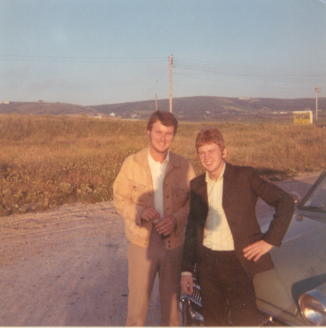 Ted & Nigel, St Ouen's 1969
